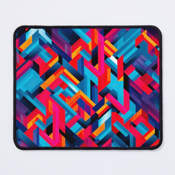 Item preview, Bold color-clash pattern designed and sold by miss-keysmash.