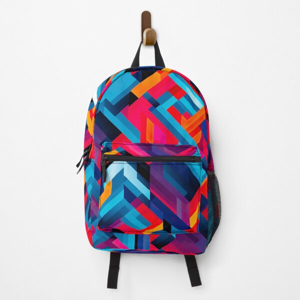 Item preview, Bold color-clash pattern designed and sold by miss-keysmash.