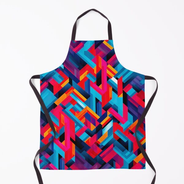 Item preview, Bold color-clash pattern designed and sold by miss-keysmash.