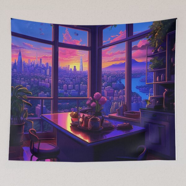Item preview, Classy kitchen with view designed and sold by RedCosmos-.