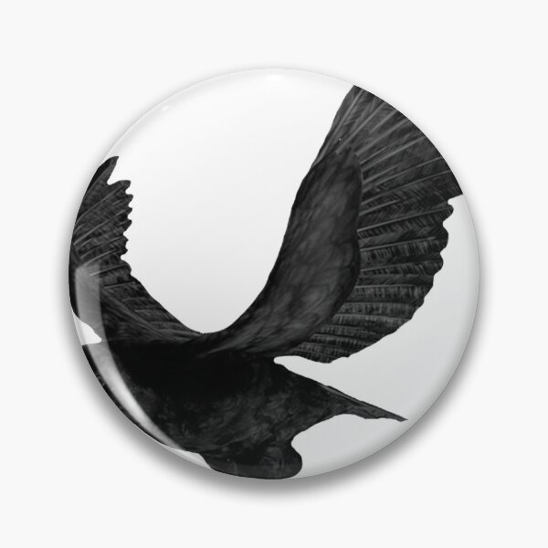 Item preview, Black hawk flapping wings angrily designed and sold by JoseIrwin55.