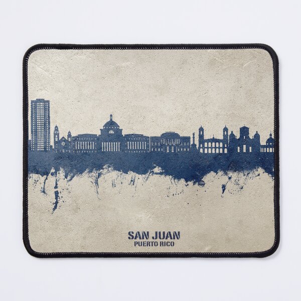 Item preview, San Juan Puerto Rico Skyline designed and sold by ArtPrints.