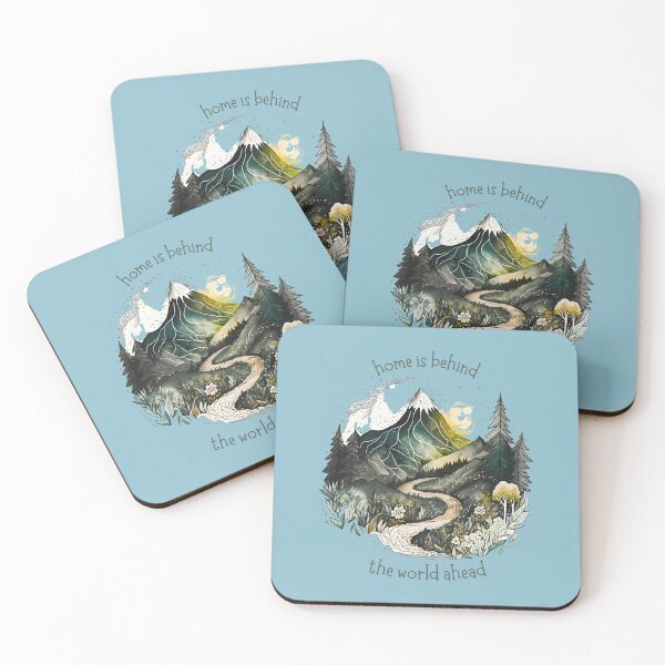 Item preview, Home Is Behind, the World Ahead  designed and sold by wishboutic.