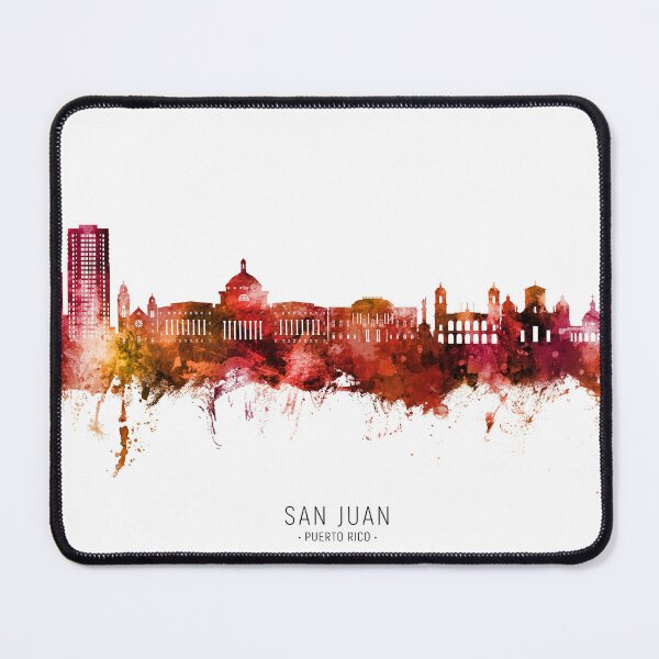 Item preview, San Juan Puerto Rico Skyline designed and sold by ArtPrints.