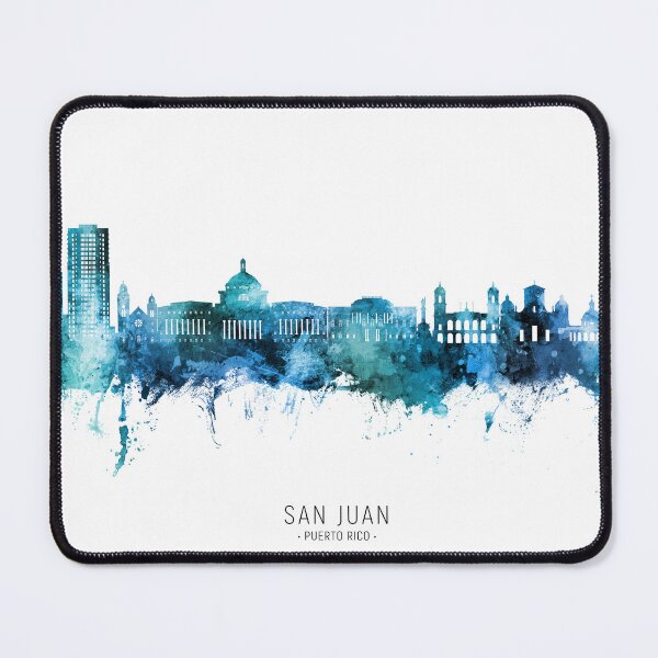 Item preview, San Juan Puerto Rico Skyline designed and sold by ArtPrints.