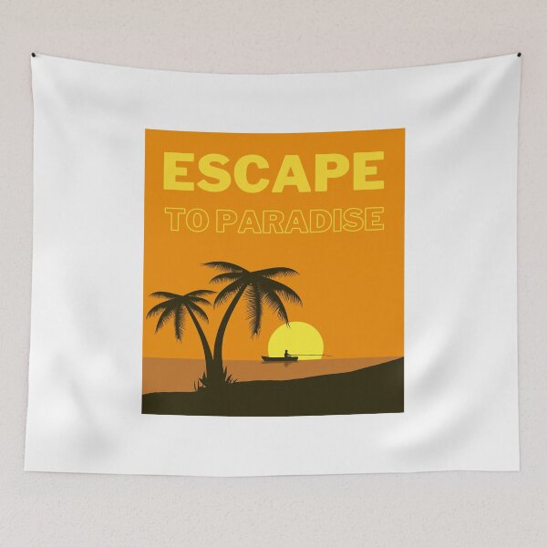 Item preview, Escape to Paradise designed and sold by ImaginativeImps.