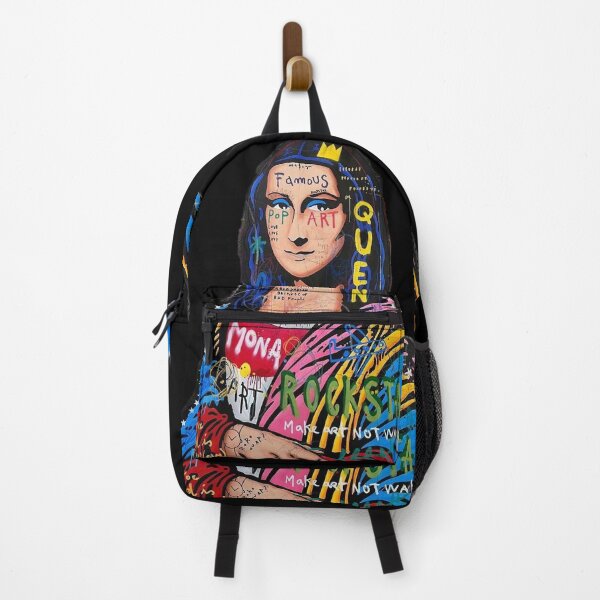 Item preview, Mona Lisa Street Graphic (Black) designed and sold by Zheap14.