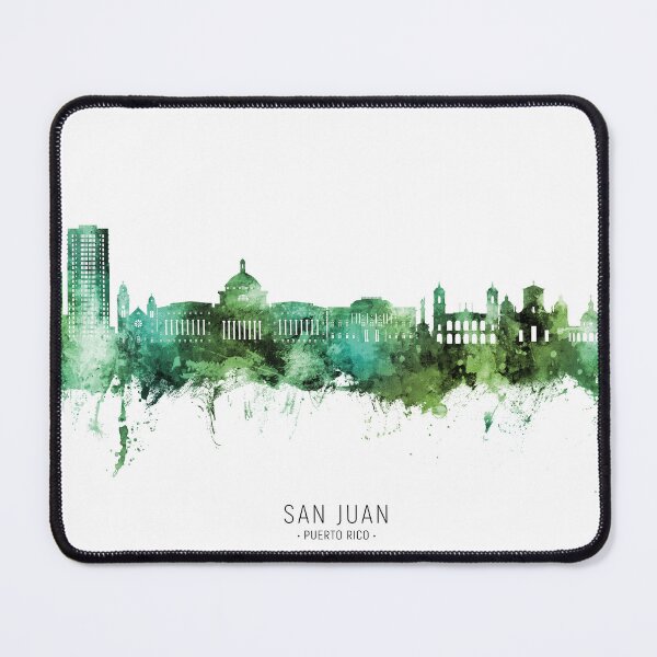 Item preview, San Juan Puerto Rico Skyline designed and sold by ArtPrints.