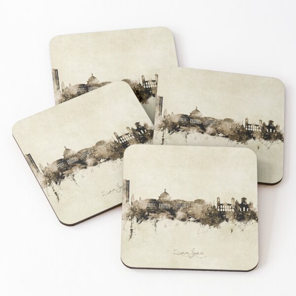 Item preview, San Juan Puerto Rico Skyline designed and sold by ArtPrints.