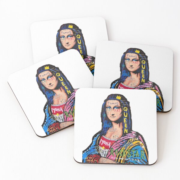 Item preview, Mona Lisa Street Graphic (White) designed and sold by Zheap14.
