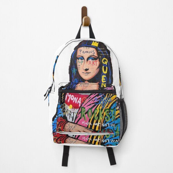 Item preview, Mona Lisa Street Graphic (White) designed and sold by Zheap14.