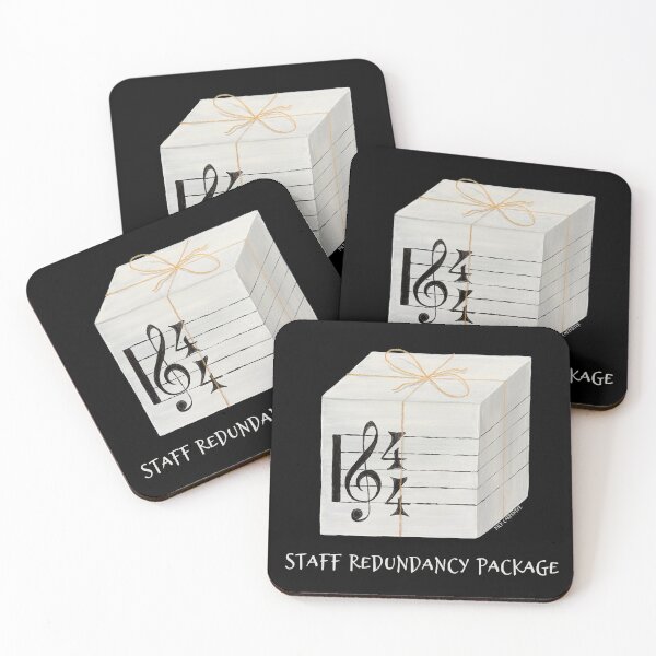 Item preview, Staff Redundancy Package - Funny Music Design designed and sold by Nick Carpenter.