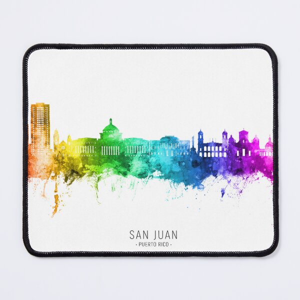 Item preview, San Juan Puerto Rico Skyline designed and sold by ArtPrints.