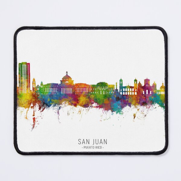 Item preview, San Juan Puerto Rico Skyline designed and sold by ArtPrints.
