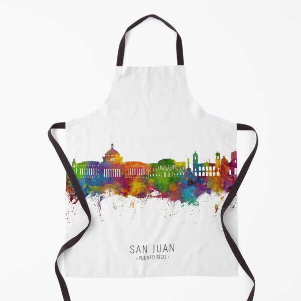 Item preview, San Juan Puerto Rico Skyline designed and sold by ArtPrints.
