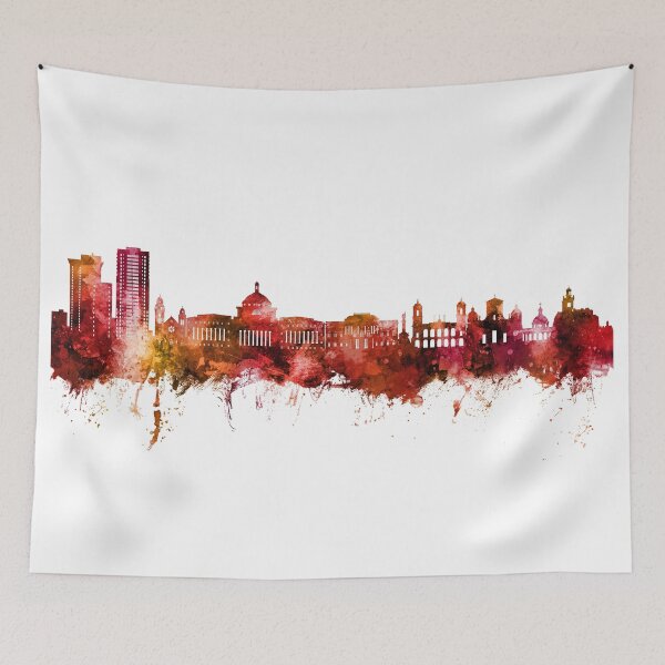 Item preview, San Juan Puerto Rico Skyline designed and sold by ArtPrints.