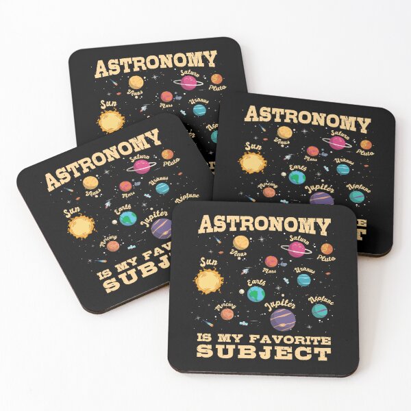 Item preview, Astronomy is my favorite subject, Solar System Planets designed and sold by HandicraftArt.