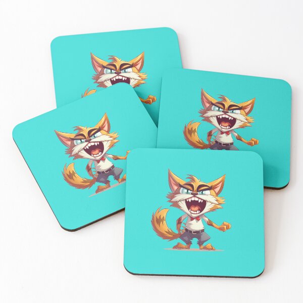 Item preview, Fierce Cat - Teeth Bared designed and sold by Visual-Elixir.