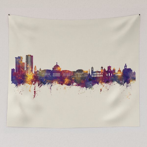 Item preview, San Juan Puerto Rico Skyline designed and sold by ArtPrints.