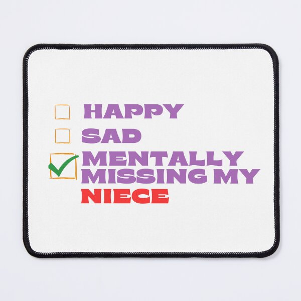 Item preview, Mentally Missing My Niece designed and sold by Itsheartshop.