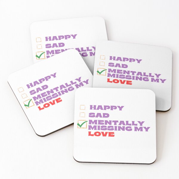 Item preview, Mentally Missing My Love designed and sold by Itsheartshop.