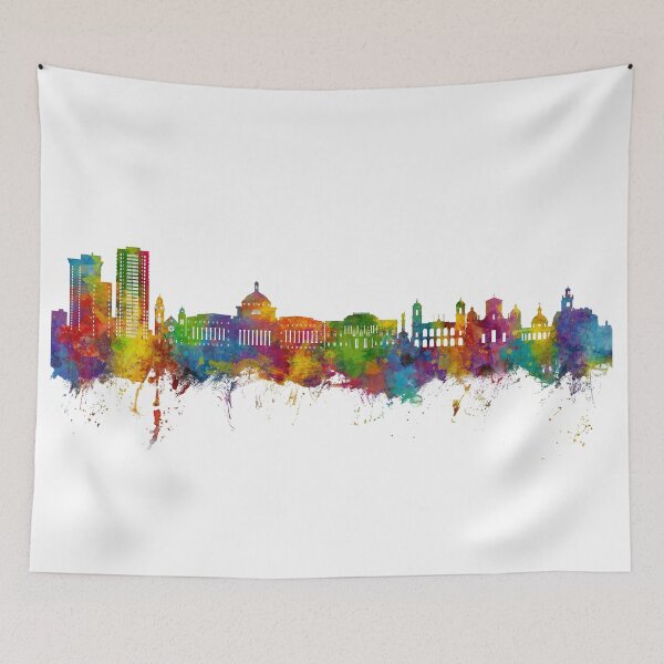Item preview, San Juan Puerto Rico Skyline designed and sold by ArtPrints.
