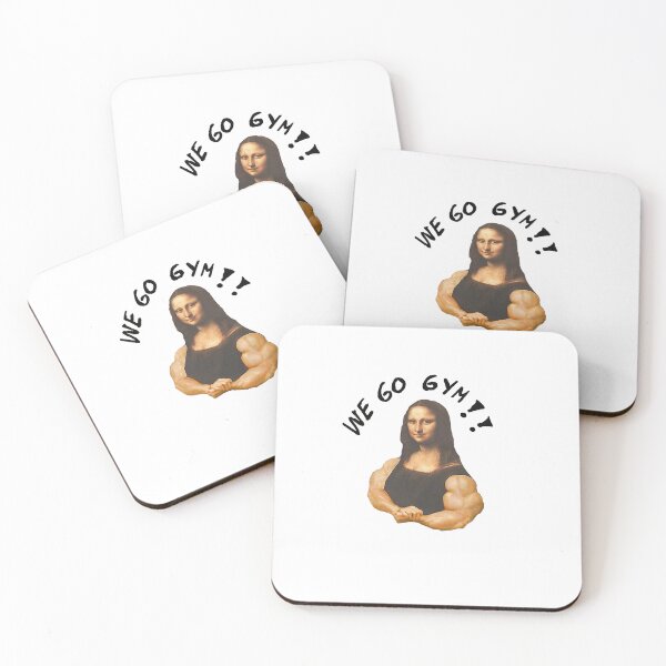 Item preview, we go gym monalisa designed and sold by lisarber.