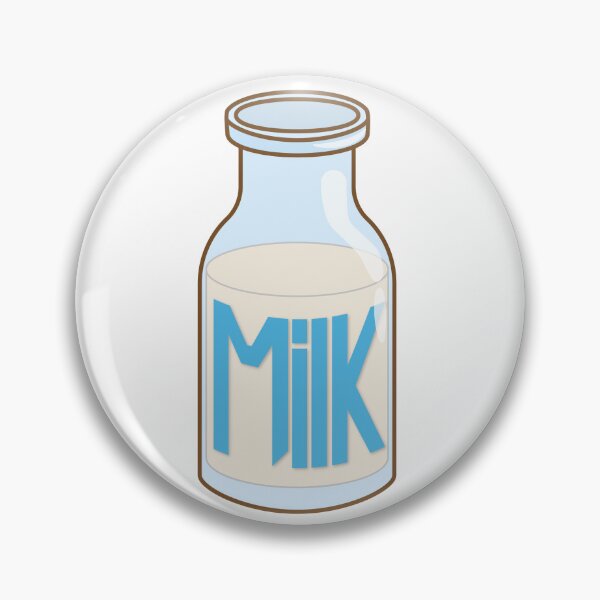 Item preview, A bottle of milk , Sticker designed and sold by TheBlackCircle.