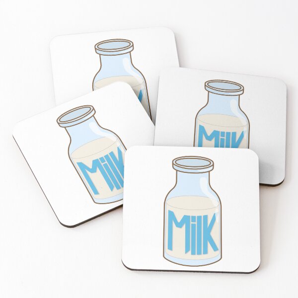 Item preview, A bottle of milk , Sticker designed and sold by TheBlackCircle.