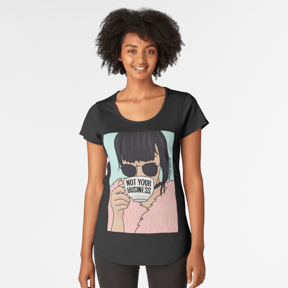 Item preview, Premium Scoop T-Shirt designed and sold by elebea.