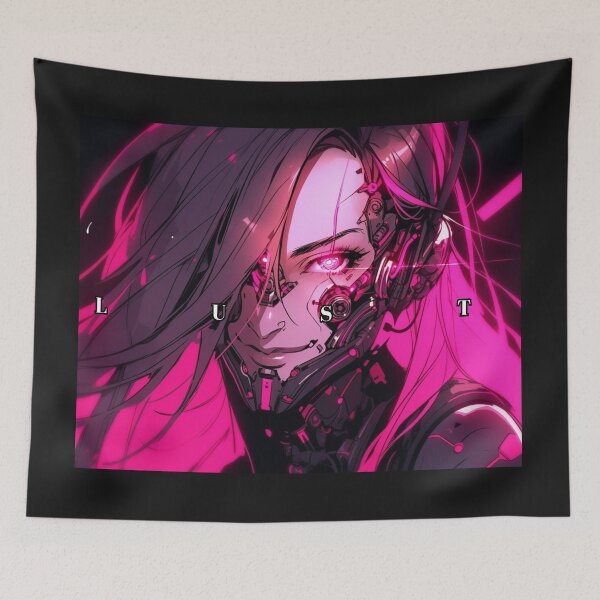 Item preview, Cyberpunk Lust: Unveiling the Seductive Allure of a Futuristic Desire designed and sold by RIAiCreations.