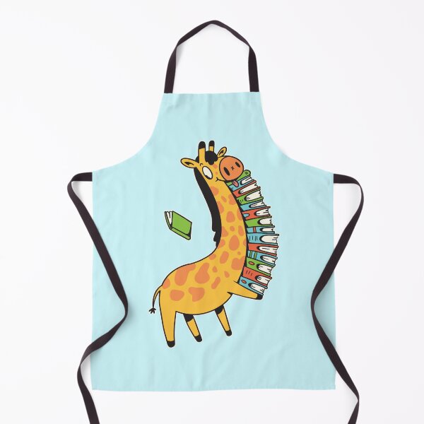 Item preview, Cute Giraffe Book Lover Carrying Hoarding A Pile of Books | Book Therapy | Book World | Therapeutic | Obsessed With Reading designed and sold by MJDezigns.