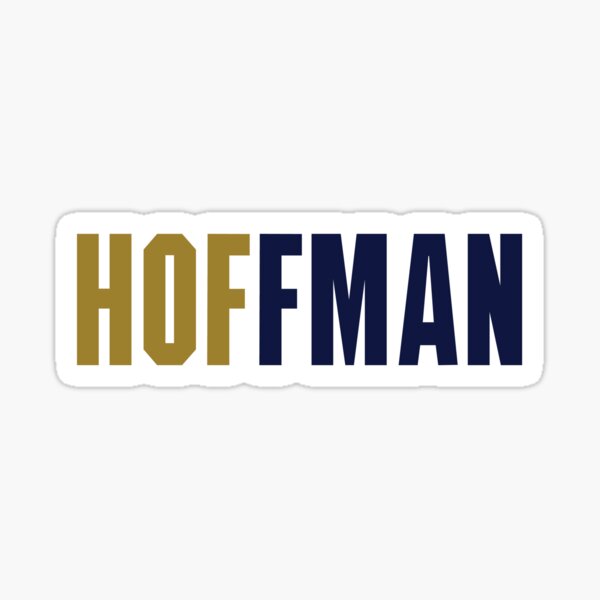 HOFfman 2018 HOF Inductee! Sticker