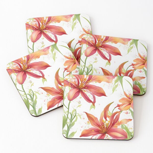 Item preview, Gloriosa flower pattern designed and sold by Canvas-Whispers.