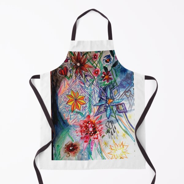 Item preview, stars and flowers designed and sold by Elzbieta Kolorowa.