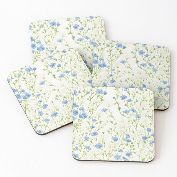 Item preview, Gypsophila flower pattern designed and sold by Canvas-Whispers.