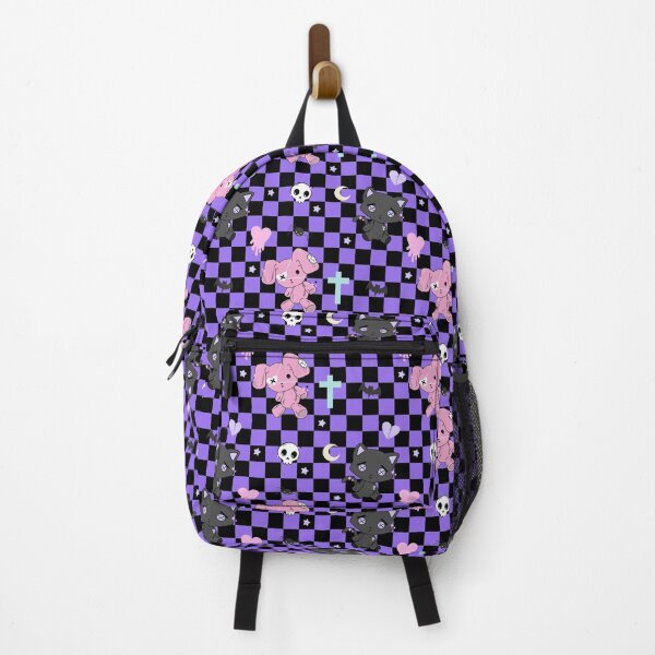 Item preview, pastel goth emo purple cute cats and bunny designed and sold by Kink Collective.