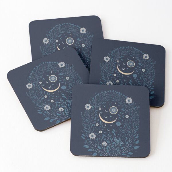 Item preview, Flower Moon Mandala - Moonlit Garden designed and sold by YrtemmyS.