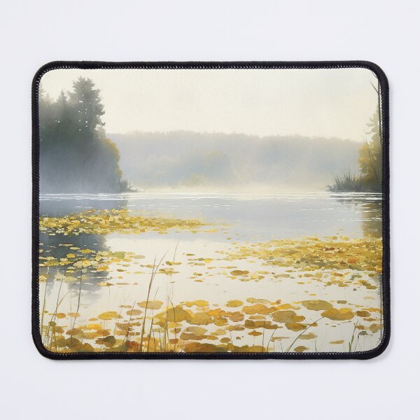 Item preview, Morning mood at the lake in the style of a watercolor designed and sold by Pflugart.