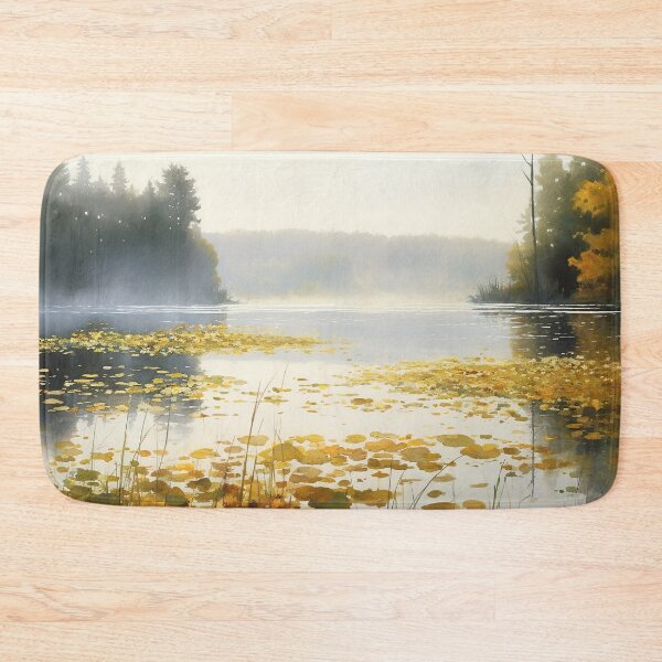 Item preview, Morning mood at the lake in the style of a watercolor designed and sold by Pflugart.