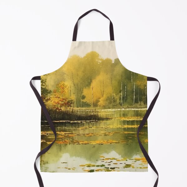 Item preview, Morning mood at the lake in the style of a watercolor designed and sold by Pflugart.