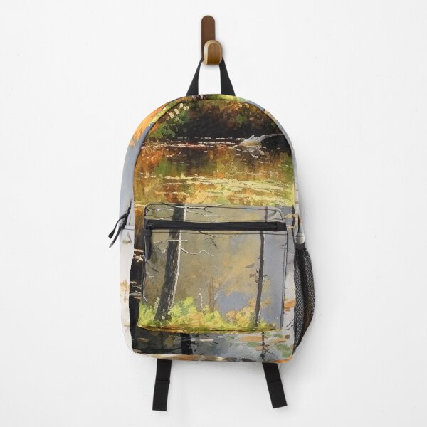 Item preview, Morning mood at the lake in the style of a watercolor designed and sold by Pflugart.