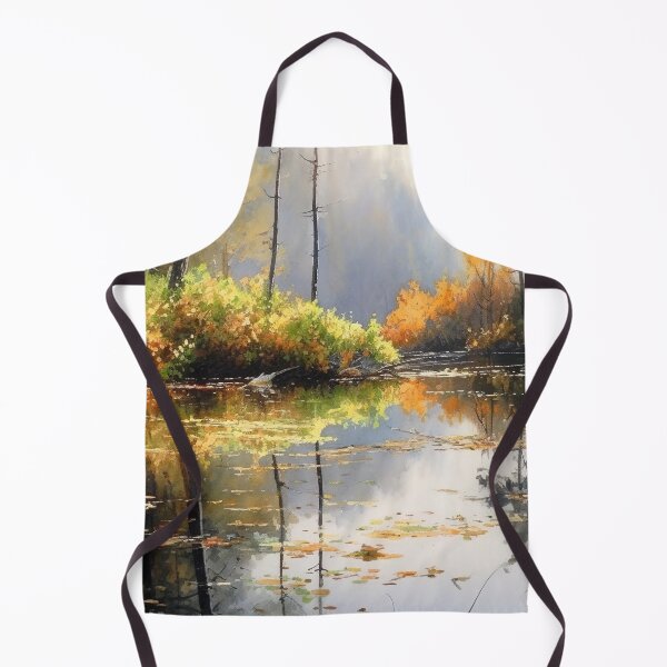 Item preview, Morning mood at the lake in the style of a watercolor designed and sold by Pflugart.