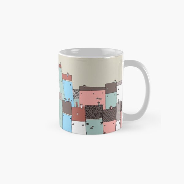 Cloudy Town Classic Mug
