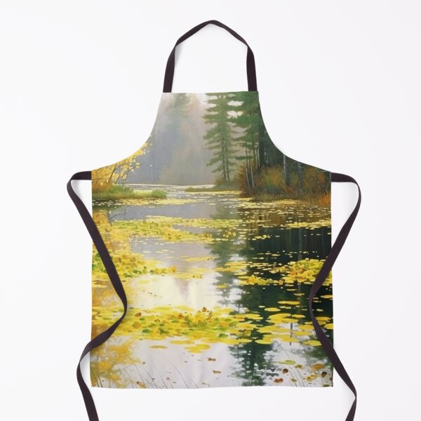 Item preview, Morning mood at the lake in the style of a watercolor designed and sold by Pflugart.