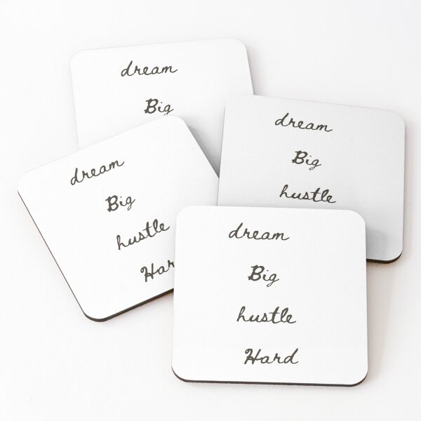 Item preview, dream big hustle hard designed and sold by Artque24.