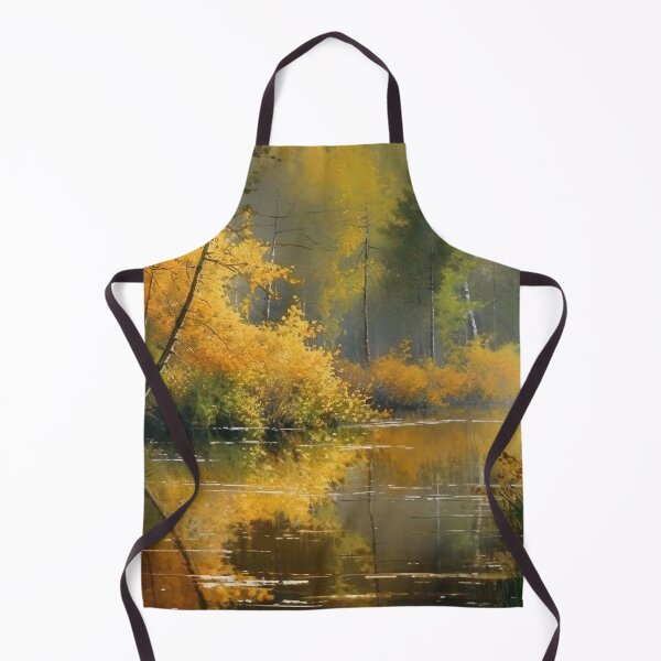 Item preview, Morning mood at the lake in the style of a watercolor designed and sold by Pflugart.
