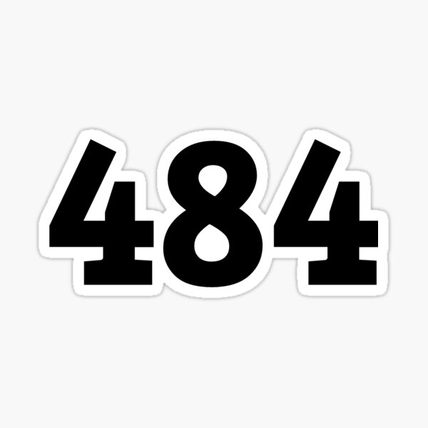 484 Stickers for Sale