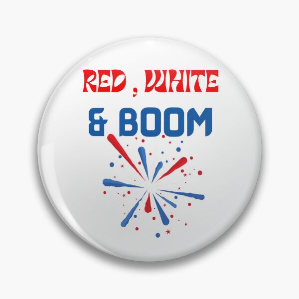 Item preview, Red , White and BOOM (4th of July) designed and sold by southerndoll67.