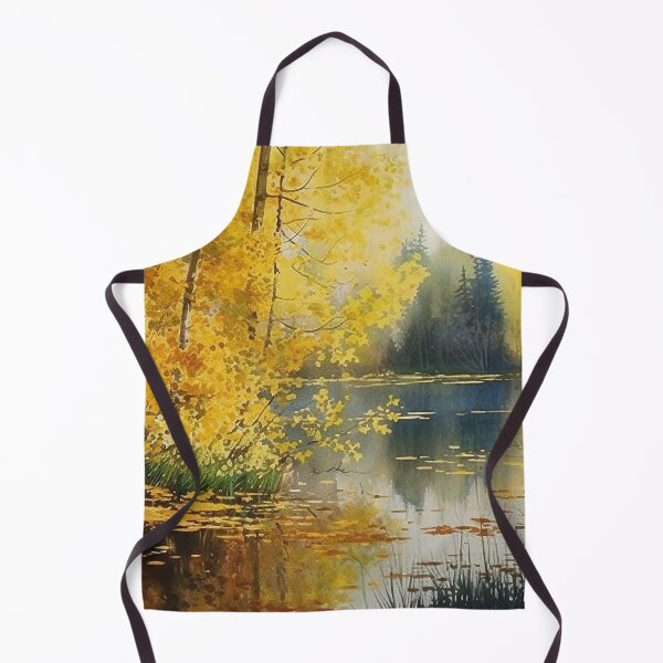 Item preview, Morning mood at the lake in the style of a watercolor designed and sold by Pflugart.